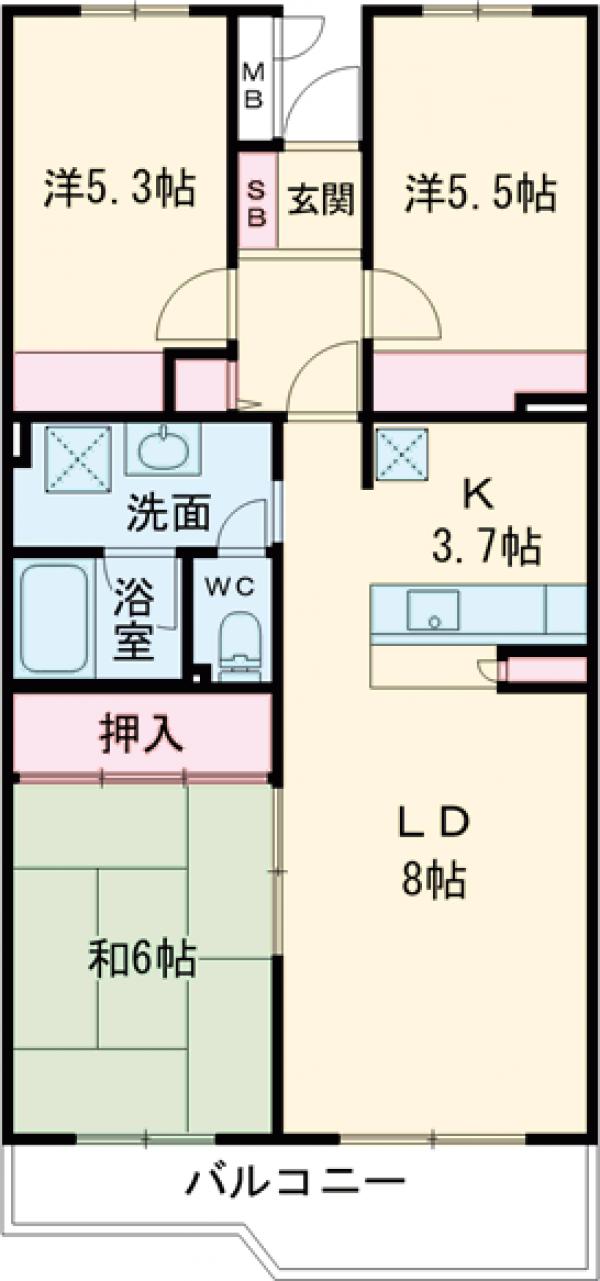 2/30 間取