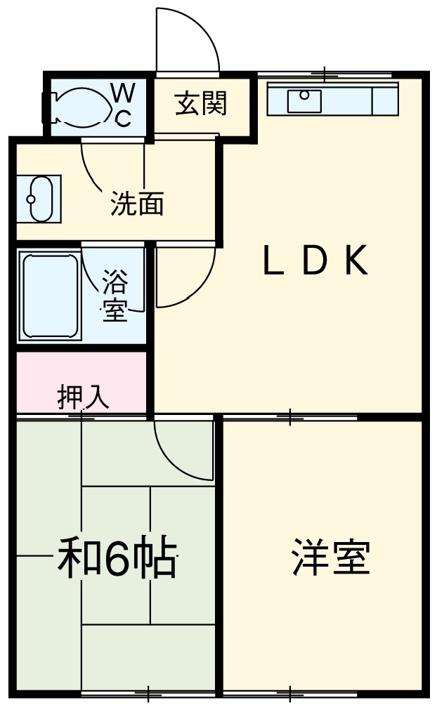 エスプラネードの間取り