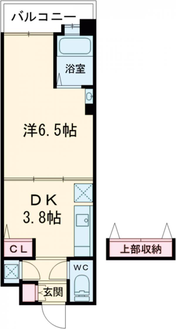 Ｎｏ．４8　ＰＲＯＪＥＣＴ２１００博多の間取り