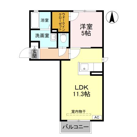 メゾンブリッツの間取り