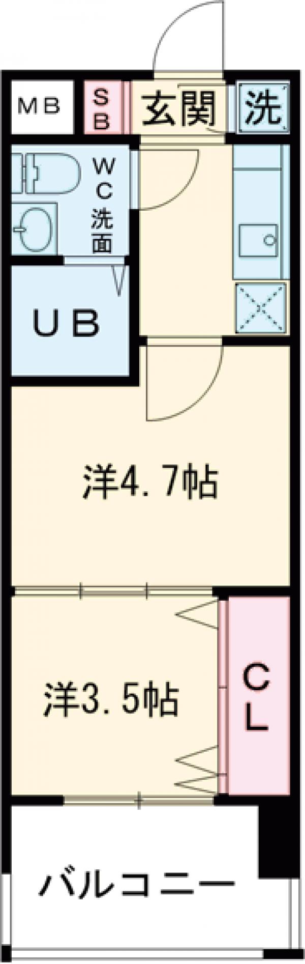 2/2 間取
