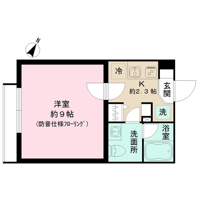 サウンドオーク田園調布の間取り