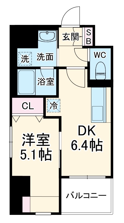 プランドール厚木の間取り