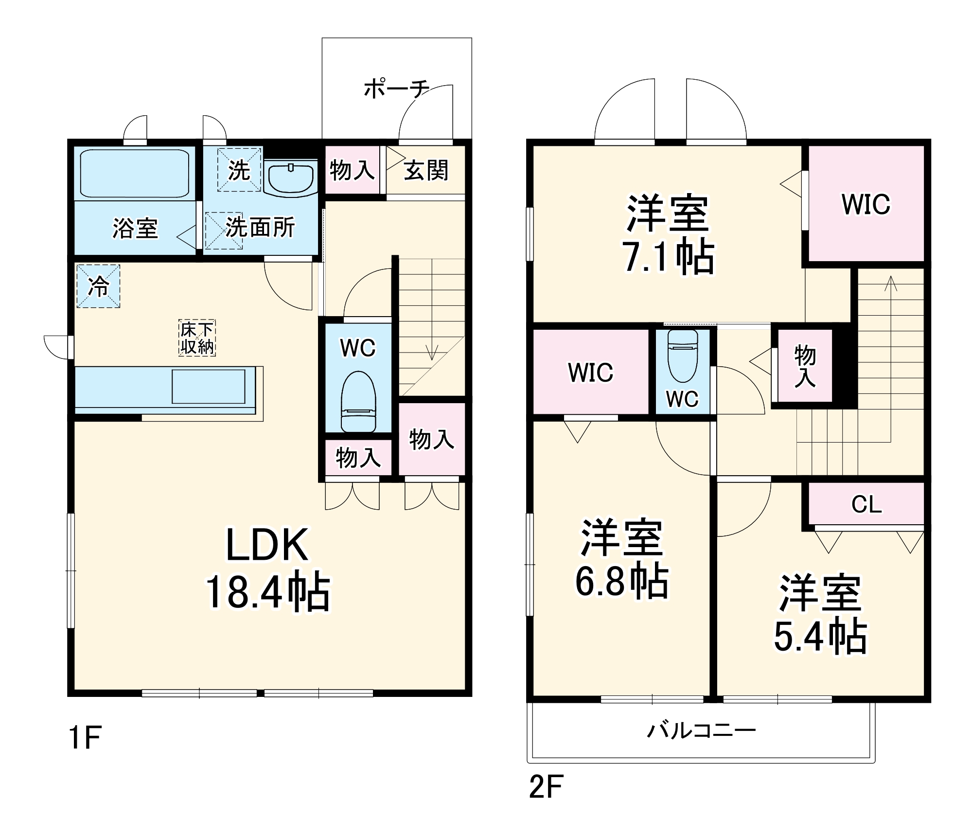 SILK2の間取り