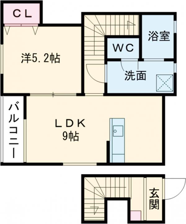 ボナールⅢの間取り