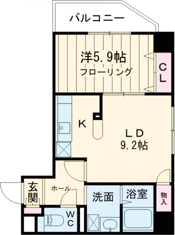 2/2 間取