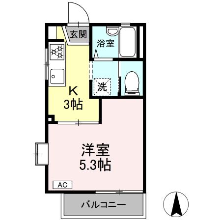 サンクレストせどの間取り