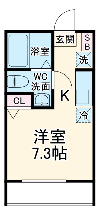 Venus Lagoon白幡仲町の間取り