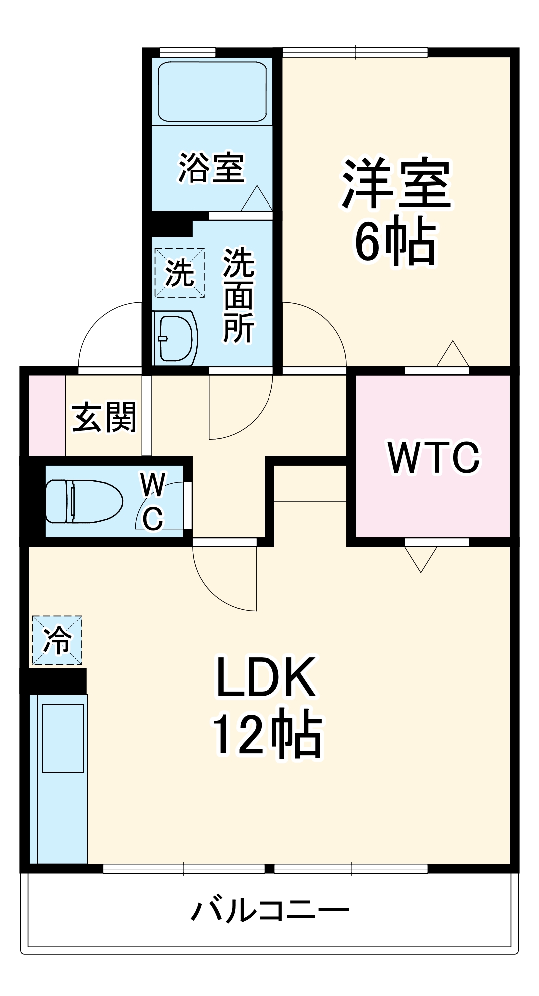 コーエイラポール日吉 弐番館の間取り