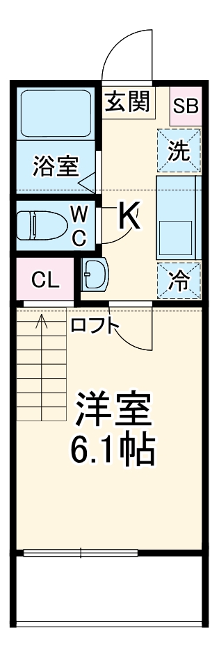 Venus Lagoon白幡仲町の間取り