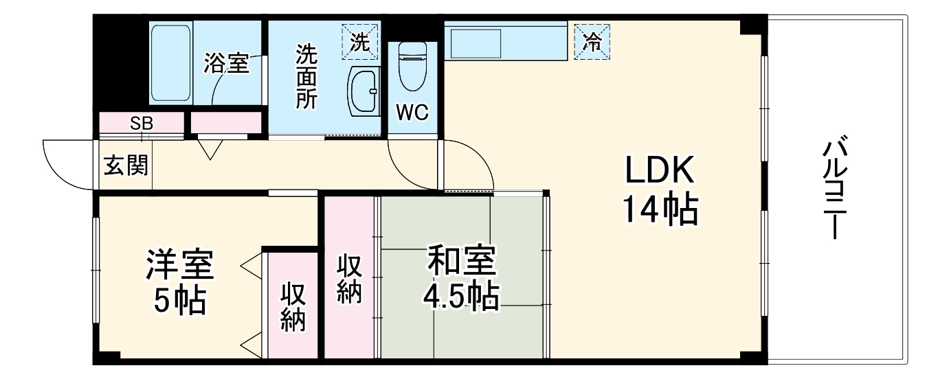 2/30 間取