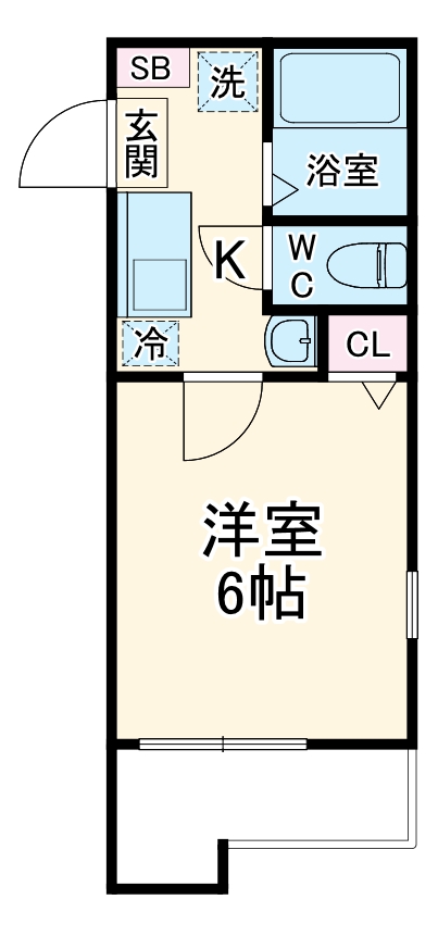 Venus Lagoon白幡仲町の間取り