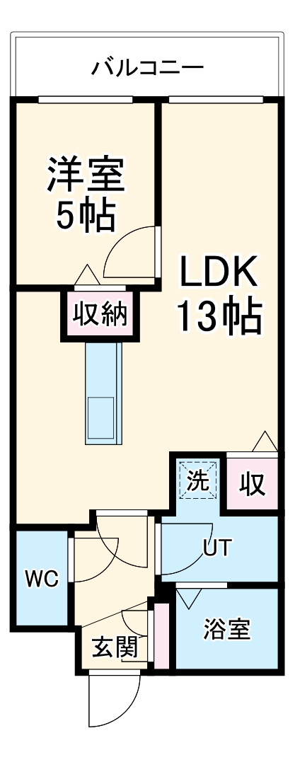 グリーンヒルズの間取り