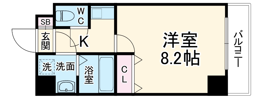 みなもマンションの間取り