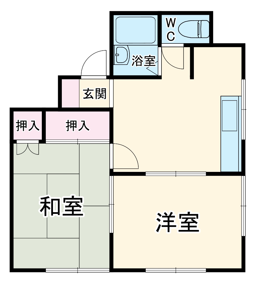 グリーンハイムの間取り