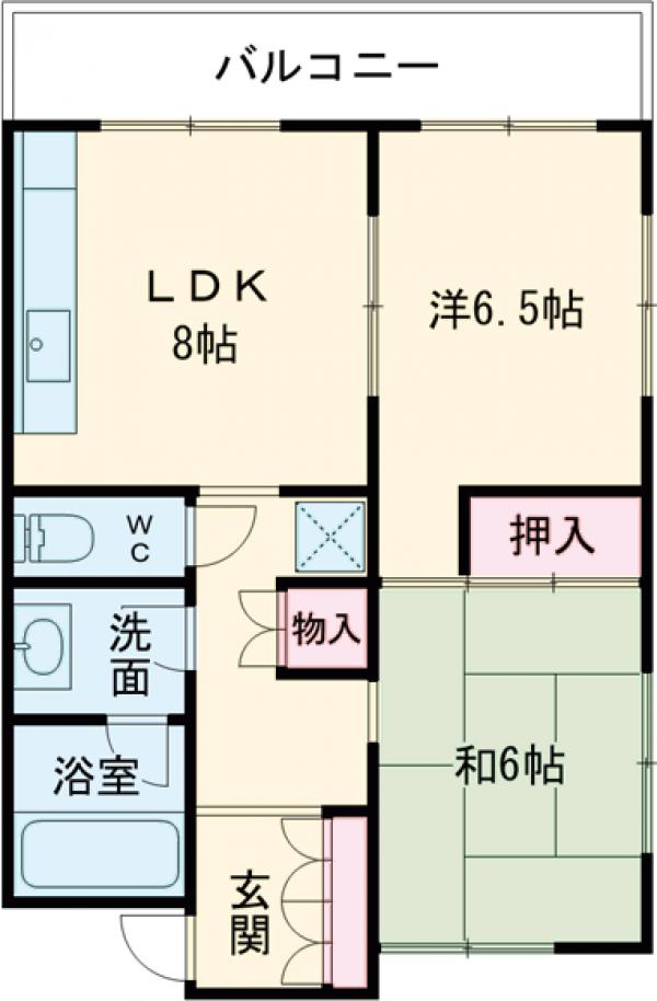 プレジュールの間取り