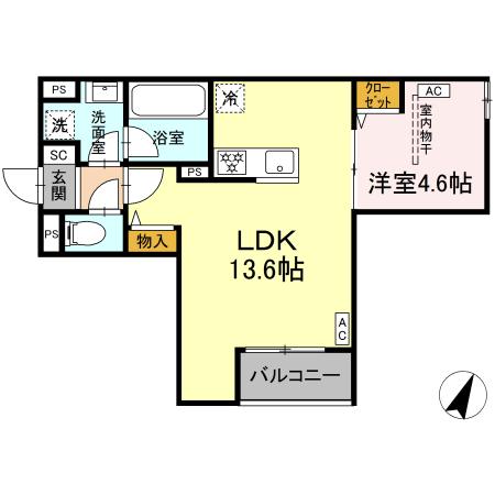 MOCRAFT南小岩の間取り
