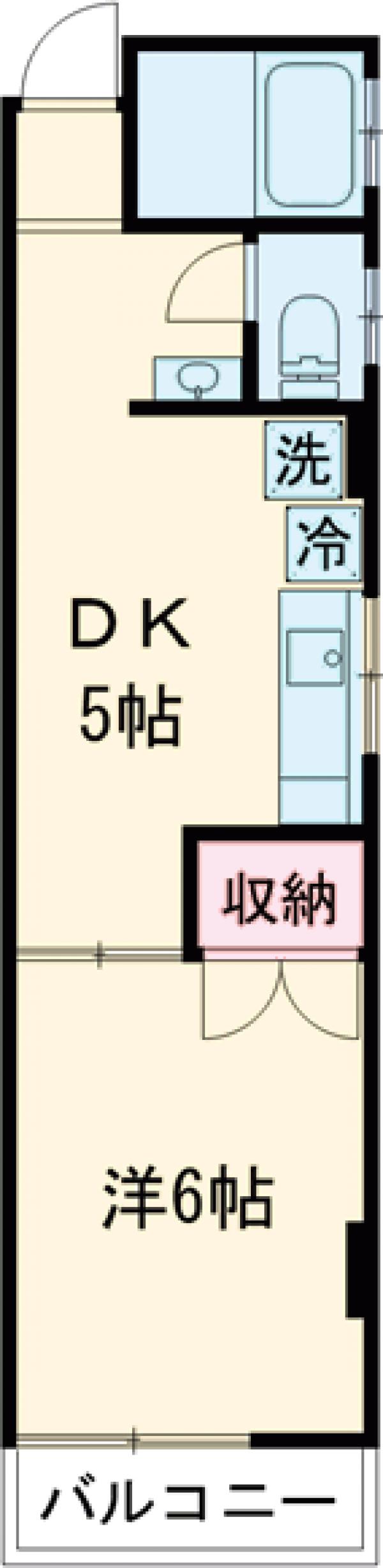 マンション渡辺の間取り