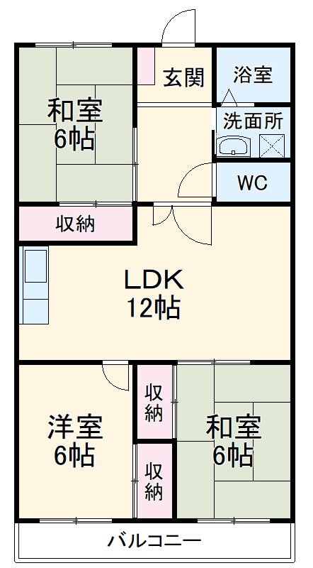 2/4 間取