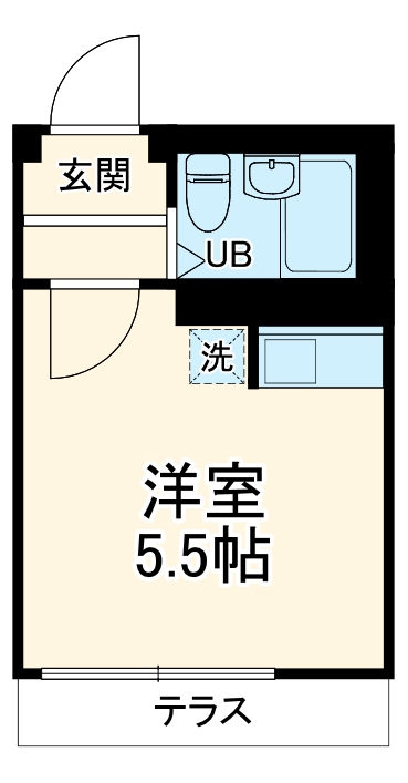 モンターニュ笹下の間取り