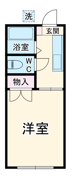 マルナカハイツの間取り