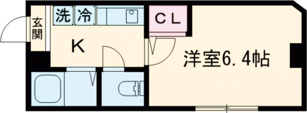 パーク・ハイツ桃井の間取り