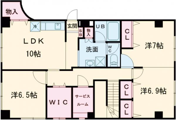アークビル西新宿の間取り