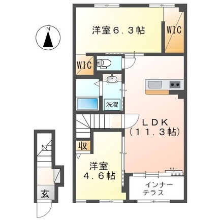 リーリエの間取り