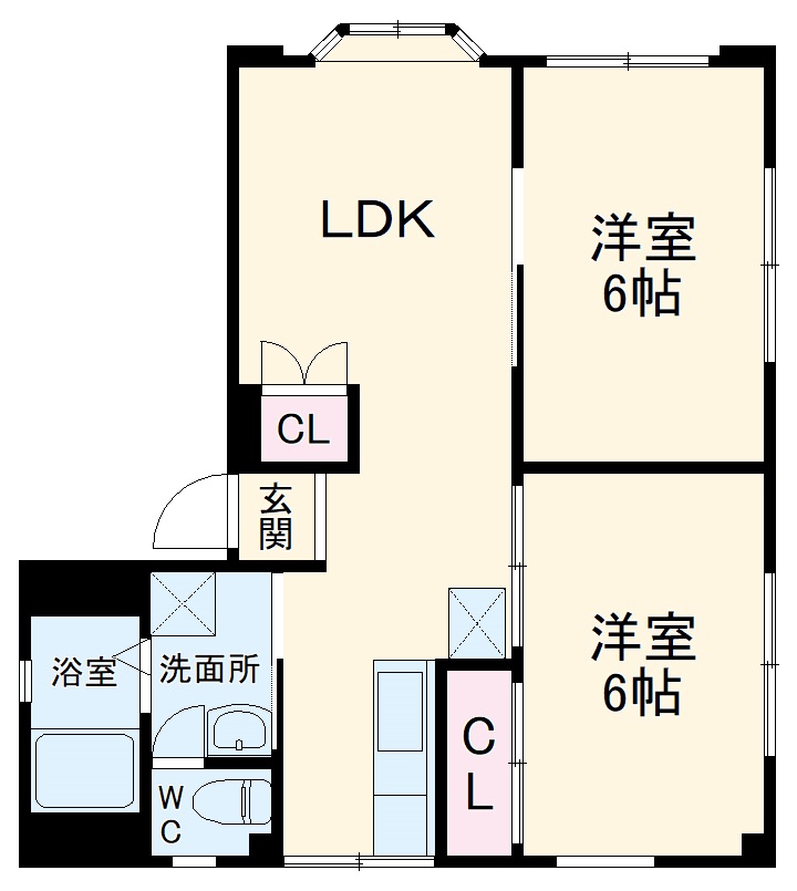 ラレーブ津田沼の間取り