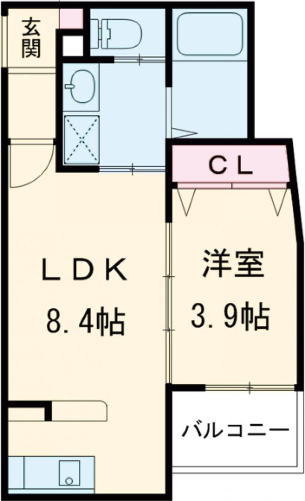 fika箱崎の間取り