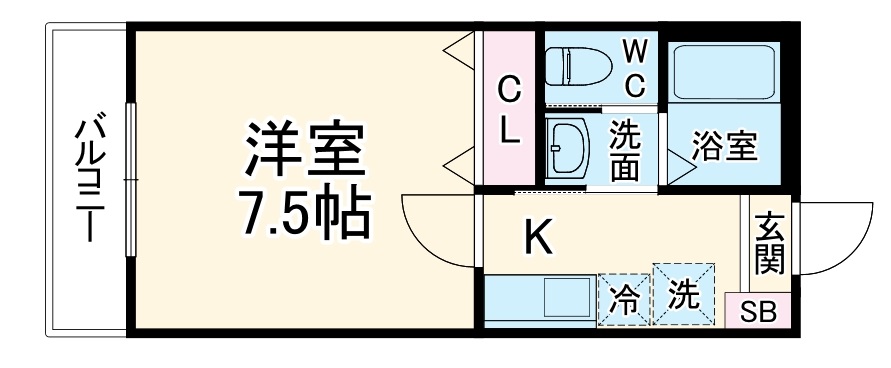 （仮称）キャメル宮原16の間取り
