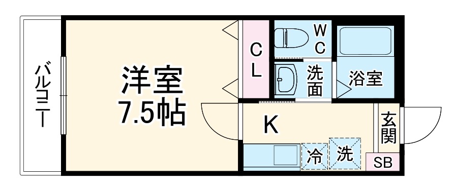 （仮称）キャメル宮原16の間取り