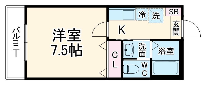 （仮称）キャメル宮原16の間取り
