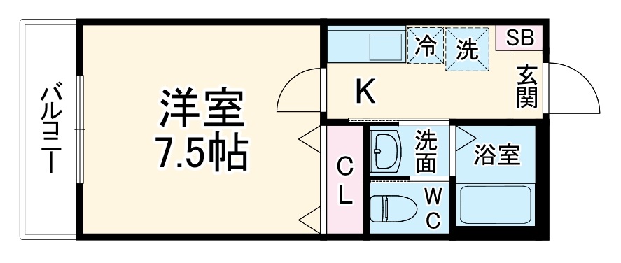 （仮称）キャメル宮原16の間取り