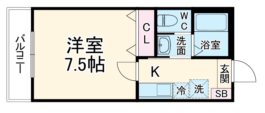 (仮称)キャメル宮原16の間取り