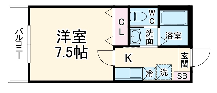 （仮称）キャメル宮原16の間取り