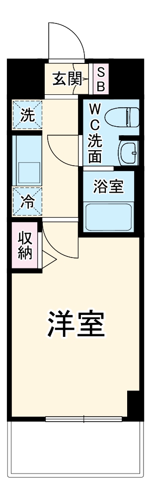 ＧＥＮＯＶＩＡ船橋の間取り
