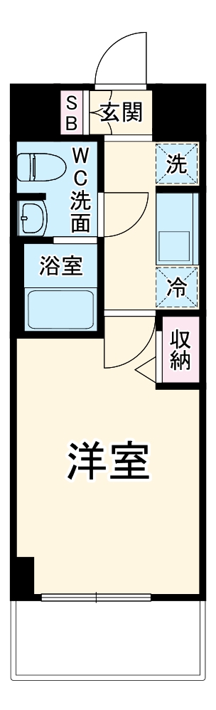 ＧＥＮＯＶＩＡ船橋の間取り