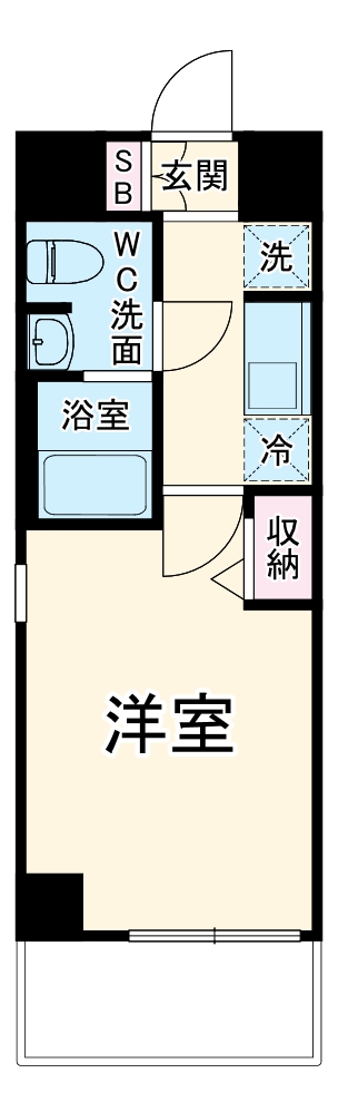 ＧＥＮＯＶＩＡ船橋の間取り