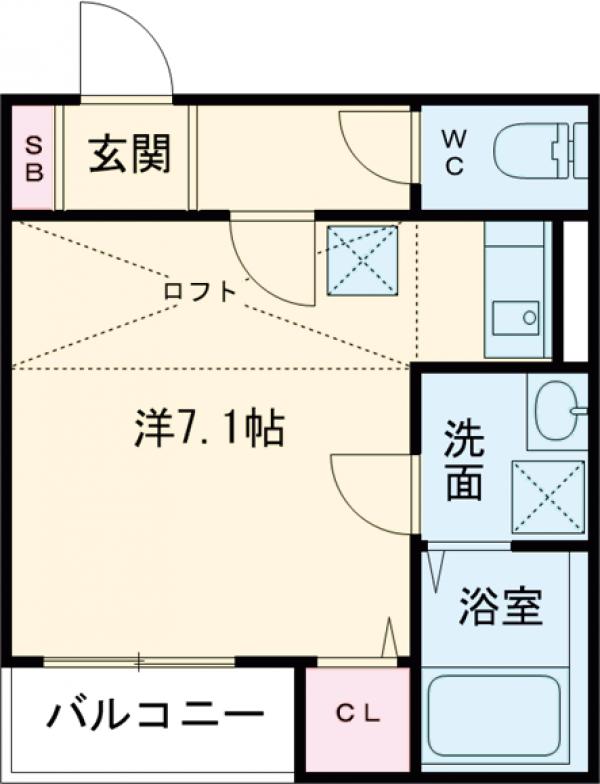 T's Cuore調布の間取り