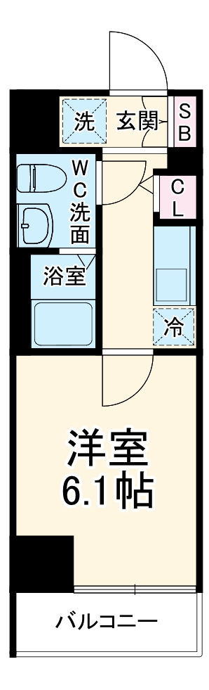 GENOVIA南鳩ヶ谷の間取り