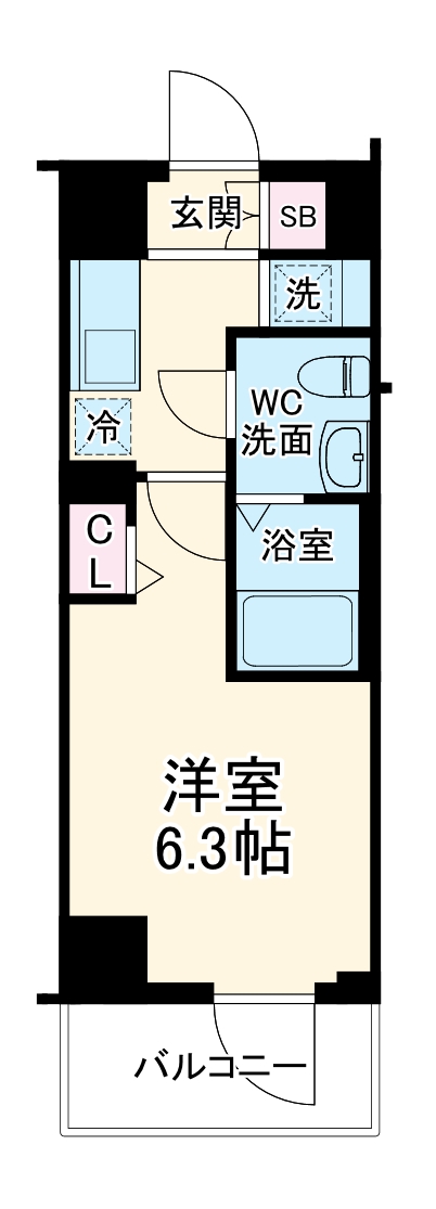 GENOVIA南鳩ヶ谷の間取り