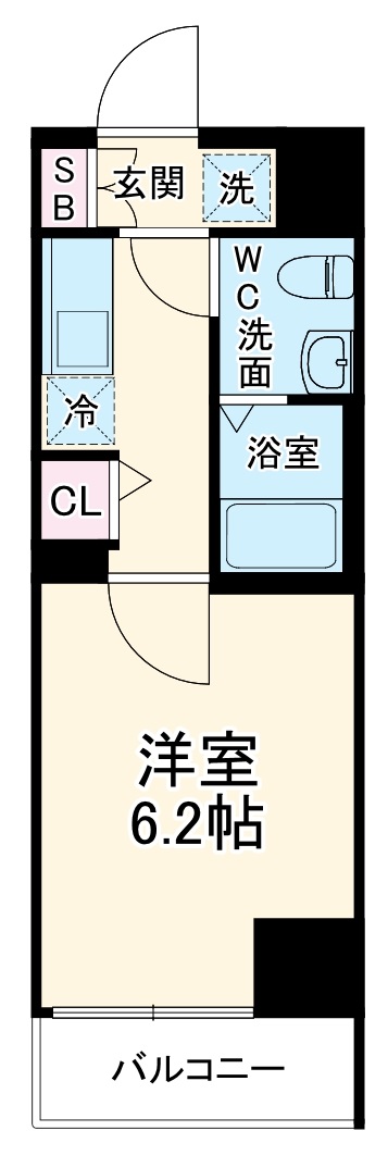GENOVIA南鳩ヶ谷の間取り