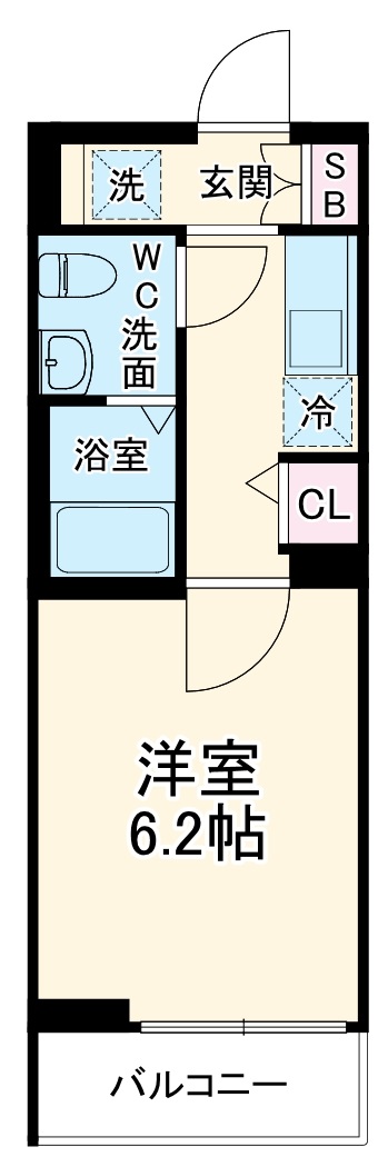 GENOVIA南鳩ヶ谷の間取り