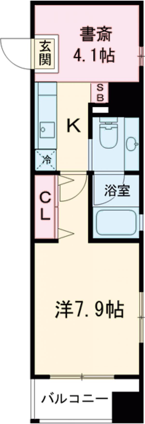 KDXレジデンス森下千歳の間取り