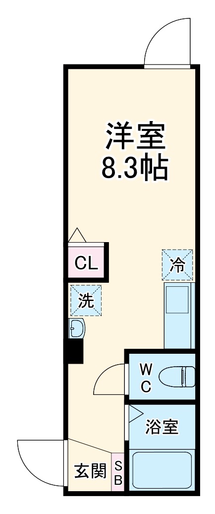 SENYO　SQUARE　武蔵小杉の間取り