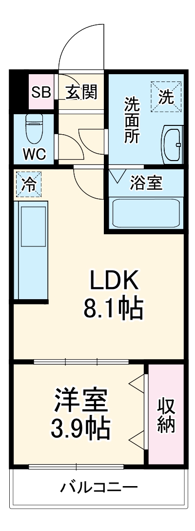 ジーメゾン大宮大成町 の間取り