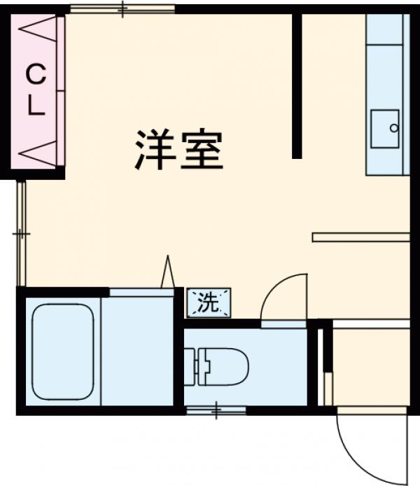 ハイツ神楽坂の間取り