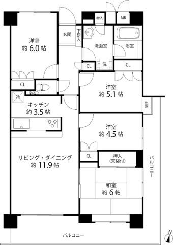 間取