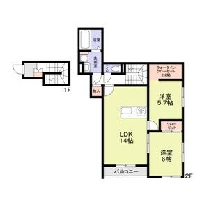 Coco Angeの間取り